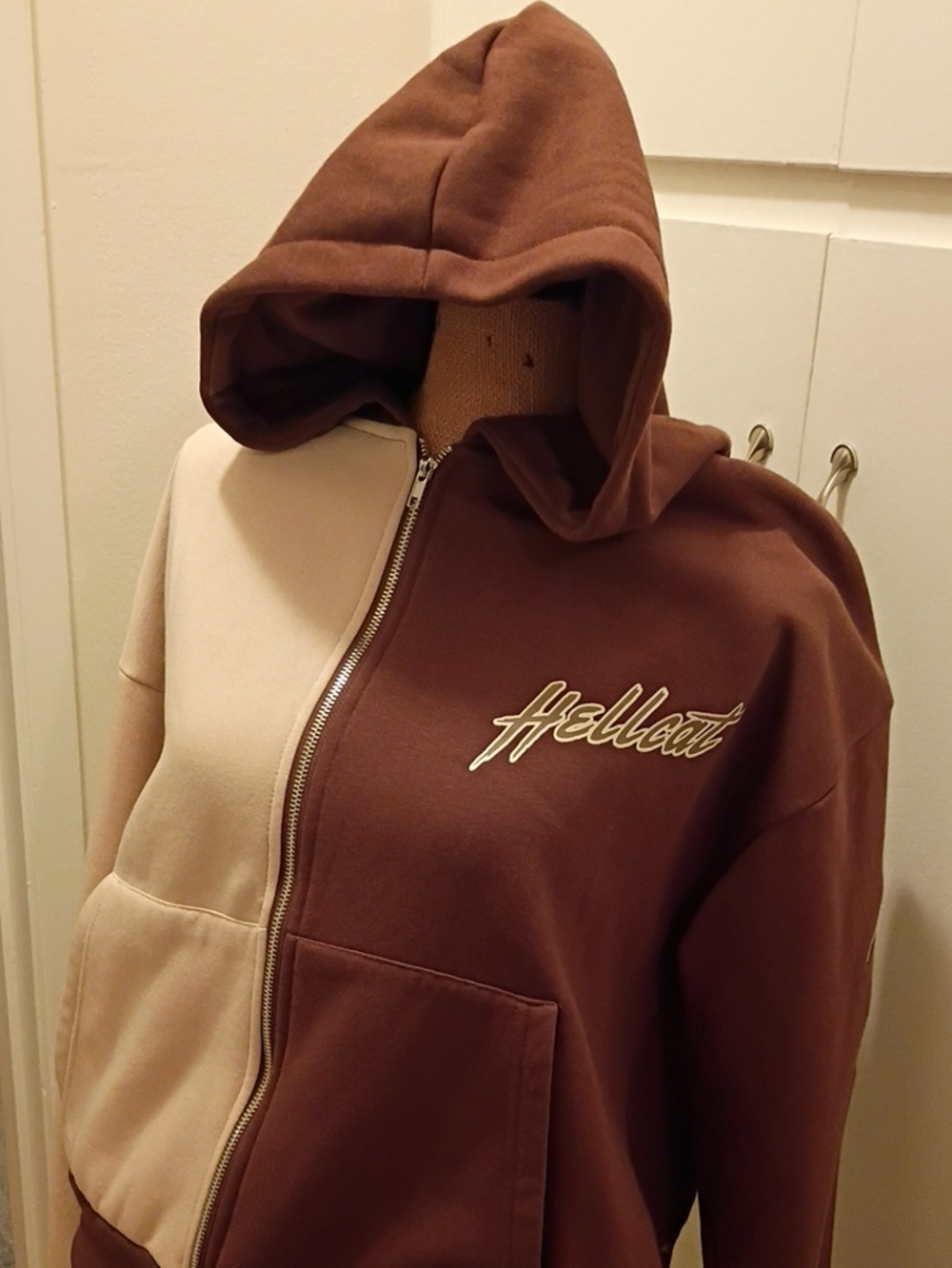 Dodge X Reason Collab  Limited Edition Two Tone Zip Up